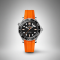 OMEGA Seamaster Diver 300M 42mm Orange Rubber Black Dial