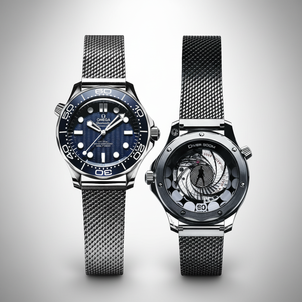 OMEGA Seamaster 300M James Bond 60th Anniv 42mm Blue Dial